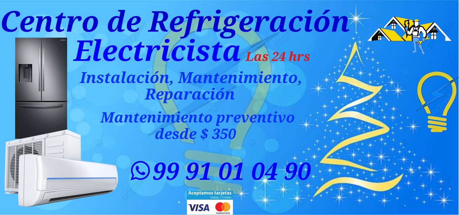 Mantenimiento en refrigeración y minisplit 