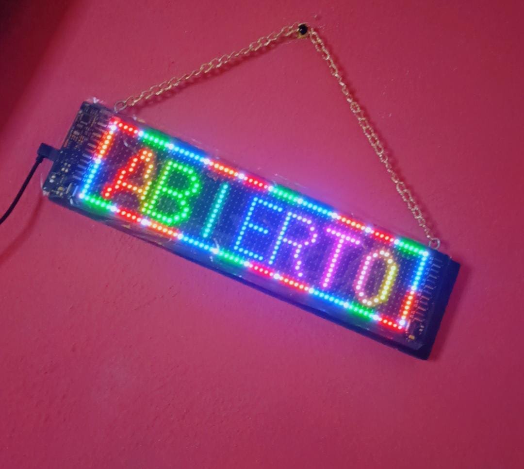 Letrero publicitario 